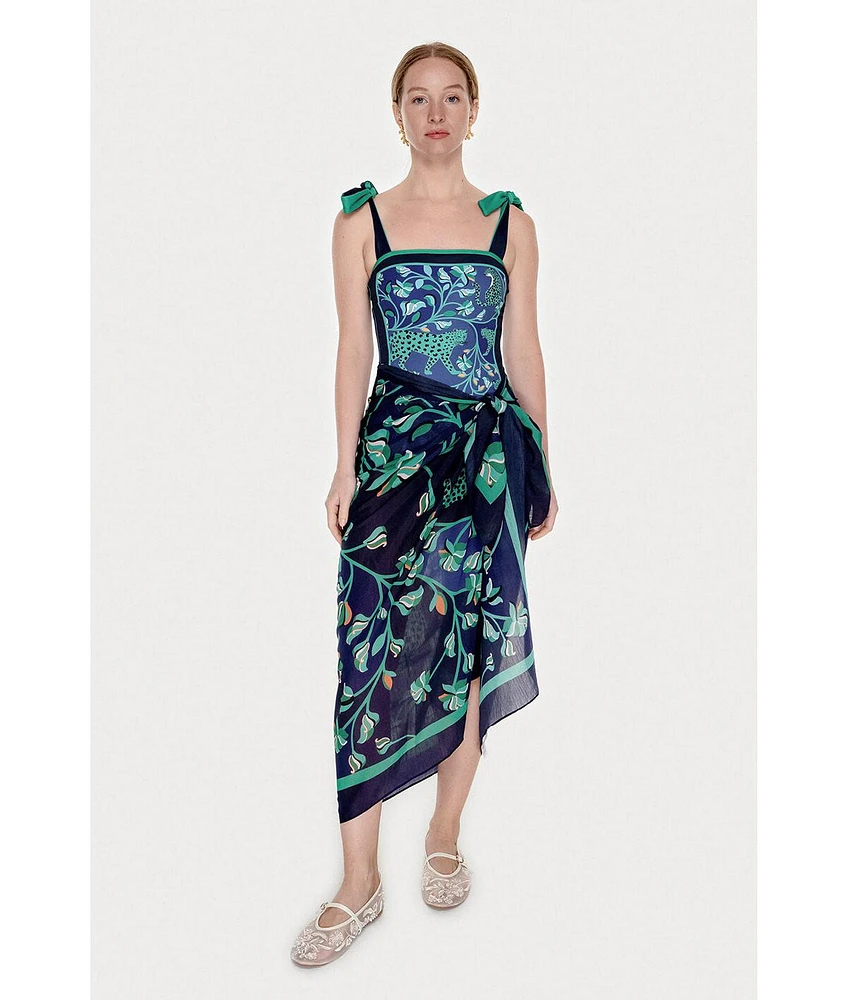 Jessie Zhao New York Beach Sarong Wrap