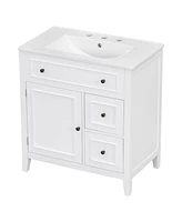 Streamdale Furniture 30" Bathroom Vanity with Sink