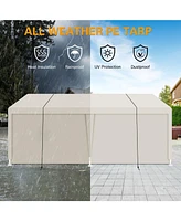 Streamdale Furniture12x20 Heavy Duty Portable Carport - White