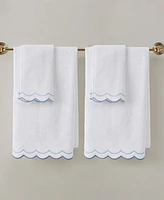 Peri Home Scallop 4-Pc. Cotton Towel Set