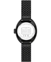Coach Women's Sammy Black Ip Stainless Steel Bracelet Watch, 22.5mm