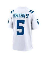 Nike Men's Anthony Richardson Sr. White Indianapolis Colts Game Jersey