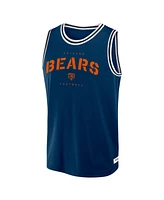 Fanatics Men's Navy Chicago Bears Elements Future Ground Jersey Tank Top