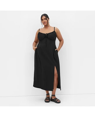 City Chic Plus Sweet Pea Maxi Dress