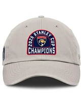 Fanatics Women's Khaki Florida Panthers 2025 Stanley Cup Champions Unstructured Adjustable Hat