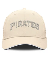 Nike Men's Cream Pittsburgh Pirates Rise Performance Flex Hat