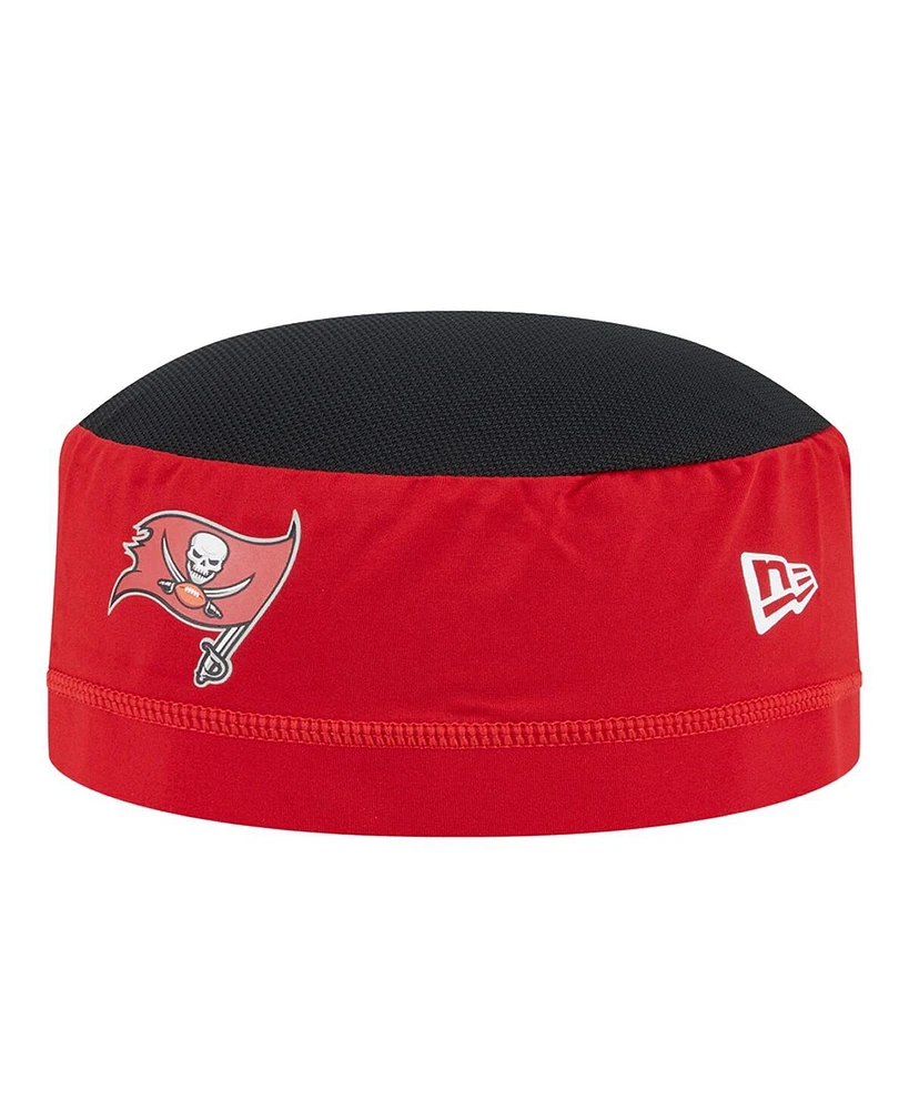 New Era Men's Red Tampa Bay Buccaneers Nfl Training Camp Skully Hat