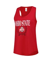 ZooZatz Women's Scarlet Ohio State Buckeyes Everyday Tank Top