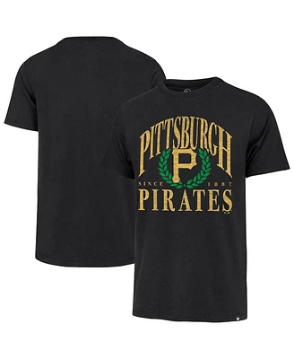'47 Brand Men's Black Pittsburgh Pirates Pitchout Franklin T-Shirt