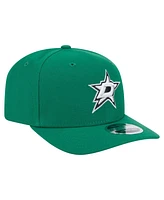 New Era Men's Kelly Green Dallas Stars Logo Basic 9SEVENTY Adjustable Hat