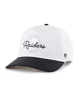 '47 Brand Men's White/Black Las Vegas Raiders Gimmie Golf Hitch Rope Adjustable Hat
