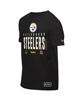 New Era Men's Black Pittsburgh Steelers 2025 Nfl Training Camp T-Shirt