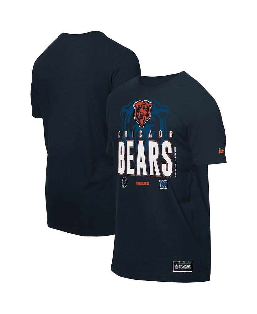 New Era Men's Navy Chicago Bears 2025 Nfl Training Camp T-Shirt