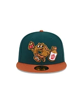 New Era Men's Green Hudson Valley Renegades Theme Nights 59FIFTY Fitted Hat