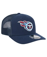 New Era Men's Navy Tennessee Titans Team Collection 9SEVENTY Stretch-Snap Adjustable Hat