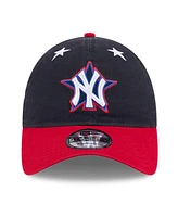 New Era Men's Navy/Red New York Yankees 2025 Mlb All-Star Game Workout 9TWENTY Adjustable Hat
