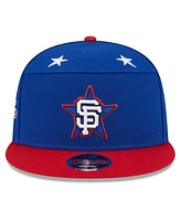 New Era Men's Blue/Red San Francisco Giants 2025 Mlb All-Star Game Workout Side Patch 9FIFTY Snapback Hat