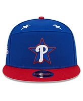 New Era Men's Blue/Red Philadelphia Phillies 2025 Mlb All-Star Game Workout Side Patch 9FIFTY Snapback Hat