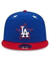 New Era Men's Blue/Red Los Angeles Dodgers 2025 Mlb All-Star Game Workout Side Patch 9FIFTY Snapback Hat