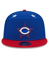 New Era Men's Blue/Red Cincinnati Reds 2025 Mlb All-Star Game Workout Side Patch 9FIFTY Snapback Hat
