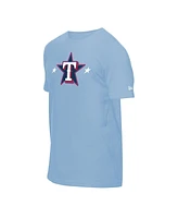 New Era Men's Light Blue Texas Rangers 2025 Mlb All-Star Game Workout T-Shirt