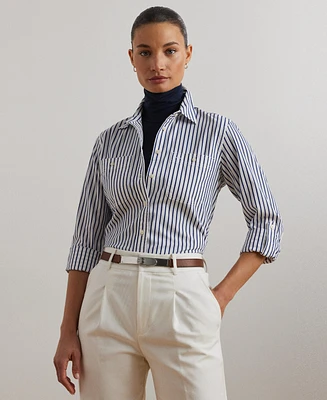 Lauren Ralph Striped Cotton Shirt