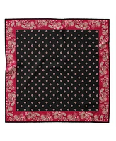 Elizabetta Men's Sangiovese - Silk Pocket Square for Men