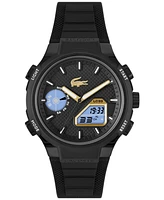 Lacoste Men's LC33 Black Silicone Strap Watch