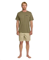 Quiksilver Men's Hunter Spray Short Sleeve T-Shirt