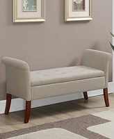 Convenience Concepts 51.5" Soft Fabric Garbo Storage Bench