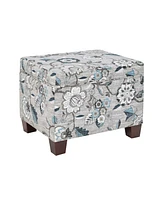 Convenience Concepts 21.5" Canvas Fabric Madison Storage Ottoman