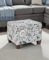 Convenience Concepts 21.5" Canvas Fabric Madison Storage Ottoman