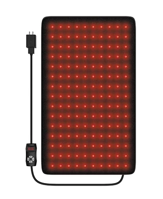 Tzumi Infrared Red Light Therapy Mat, 19.8 x 12in. Infrared Heating Pad
