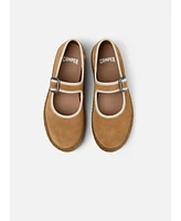 Camper Peu Terreno Suede Leather Mary Jane