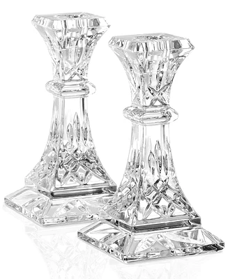 Waterford Gifts, Lismore Candle Holders 6" Pair