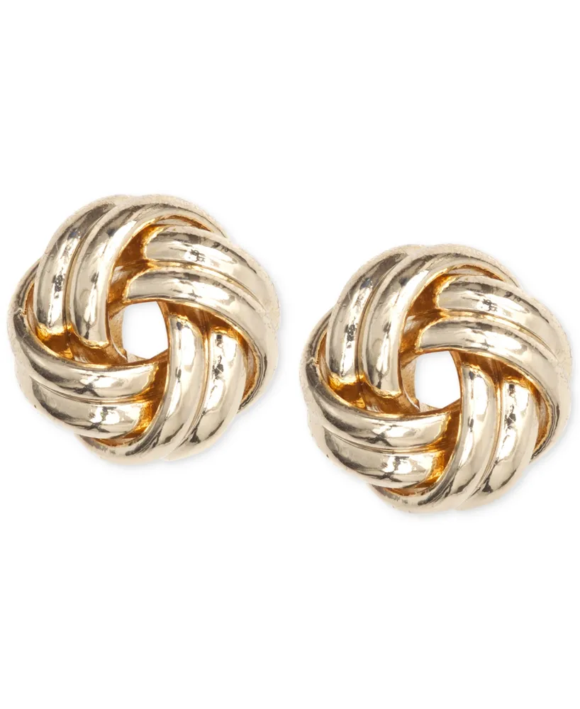 Anne Klein Knot Stud Earrings