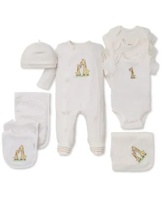 Little Me Baby Boys Or Baby Girls Giraffe Gift Bundle Collection