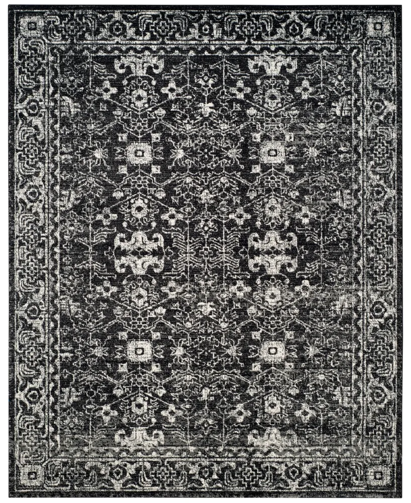 Safavieh Evoke EVK270K Charcoal/Ivory 5'1" x 7'6" Area Rug