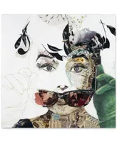 Audrey Canvas Print By Ines Kouidis