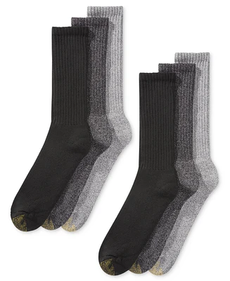 Men's 6-Pack Casual Harrington Socks