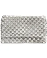 I.n.c. International Concepts Prudence Shiny Mesh Clutch, Created for Macy's