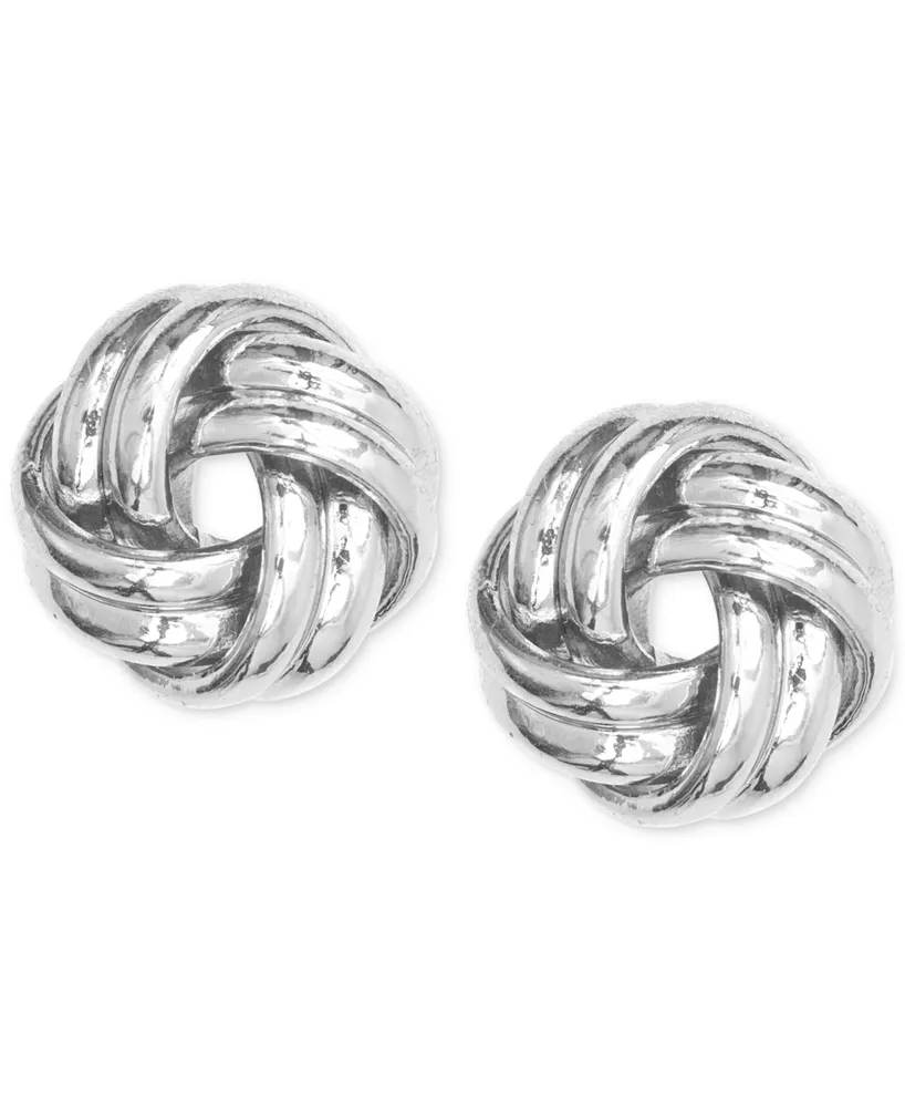 Anne Klein Knot Stud Earrings