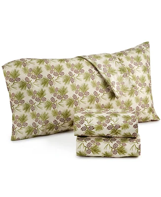 Shavel Micro Flannel Printed 3-Pc. Sheet Set, Twin
