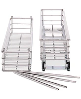 Household Essentials Chrome Glidez Narrow 5-Inch Sliding Organizer