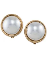 Lauren Ralph Lauren Gold-Tone Sphere Clip-on Earrings