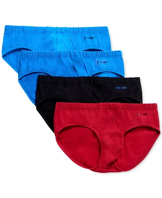 2(x)ist Men's 4 Pack Stretch Cotton Bikini Briefs