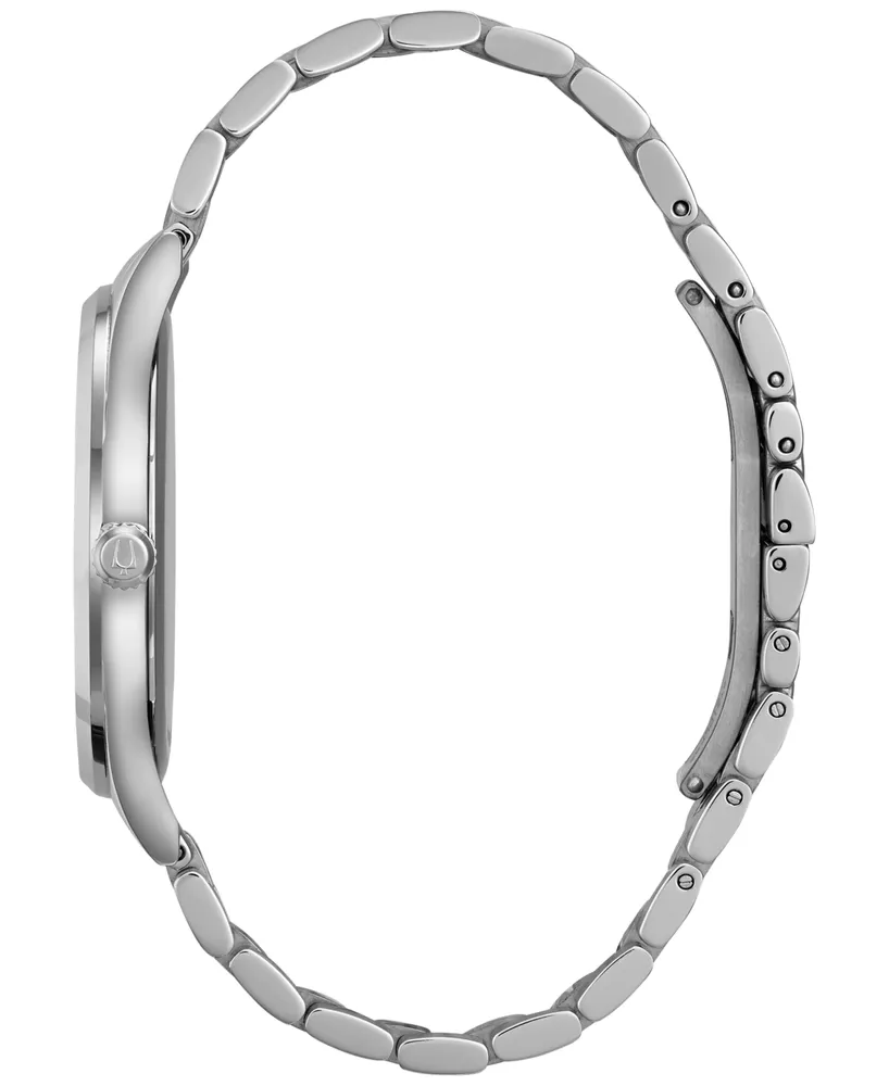 Bulova Men's Stainless Steel Bracelet Watch 40mm 96B261