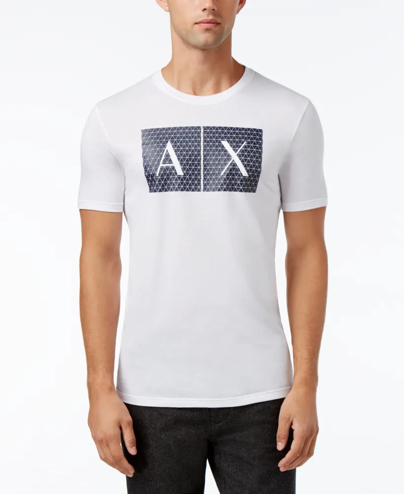 A|X Armani Exchange Men's Foundation Triangulation T-Shirt