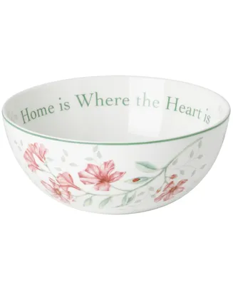 Lenox Butterfly Meadow Bowl Where the Heart Is 38 oz.