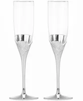 Lenox True Love Flutes, Set of 2